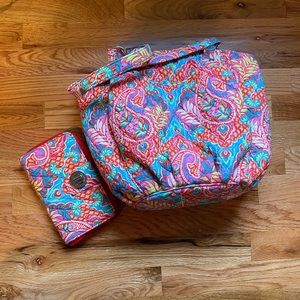 Vera Bradley purse and wallet